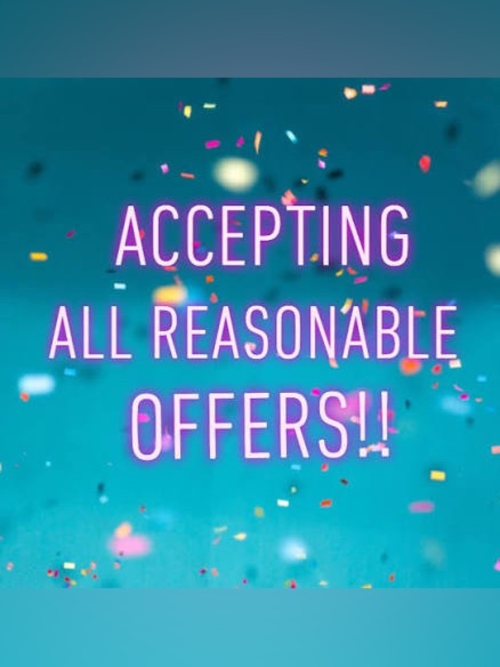 Like what you see ! Make an offer! Taking All Reasonable Offers!
